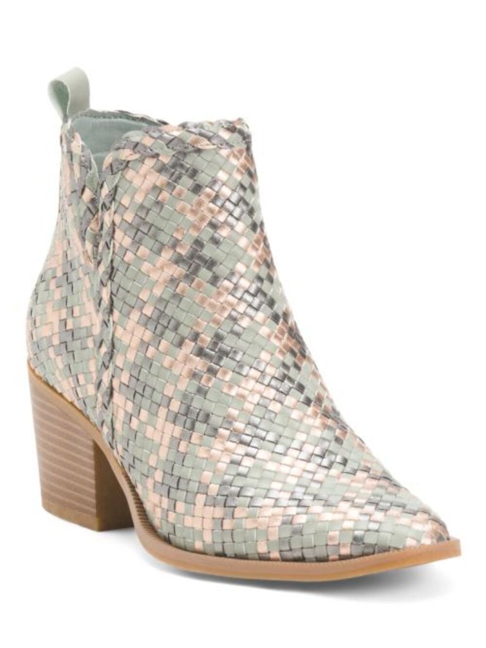 CARMELA Leather Ankle Booties